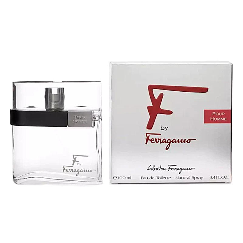 SALVATORE FERRAGAMO "F" 3.4 EAU DE TOILETTE SPRAY FOR MEN