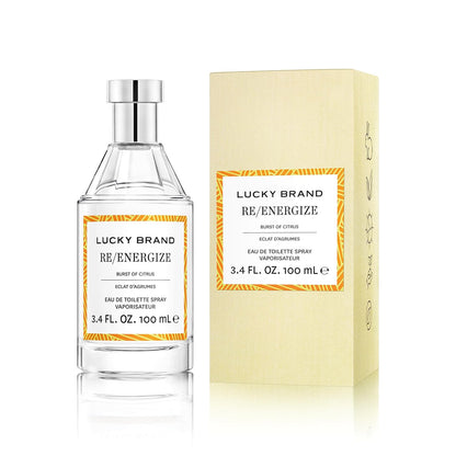 LUCKY BRAND RE/ENERGIZE 3.4 EAU DE TOILETTE SPRAY