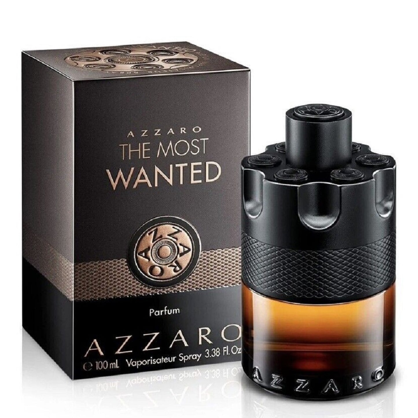 AZZARO THE MOST WANTED PARFUM 3.4 EAU DE PARFUM SPRAY FOR MEN