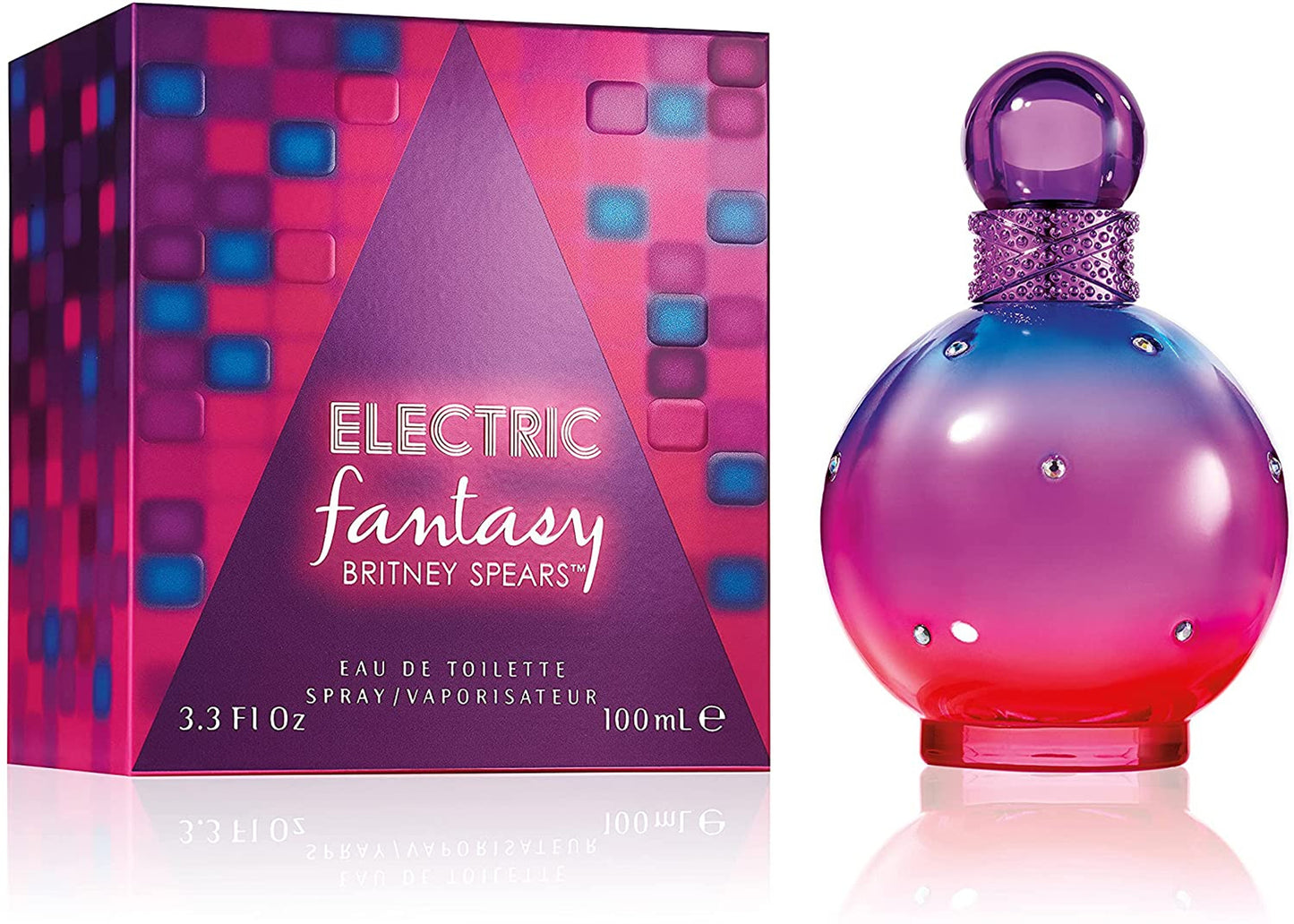 BRITNEY SPEARS ELECTRIC FANTASY 3.3 EAU DE TOILETTE SPRAY FOR WOMEN