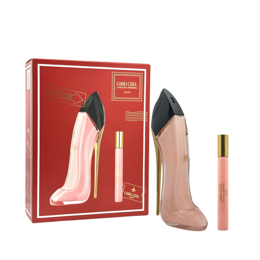 CAROLINA HERRERA GOOD GIRL BLUSH 2 PCS SET: 2.7 EAU DE PARFUM SPRAY + 0.34 EAU DE PARFUM SPRAY