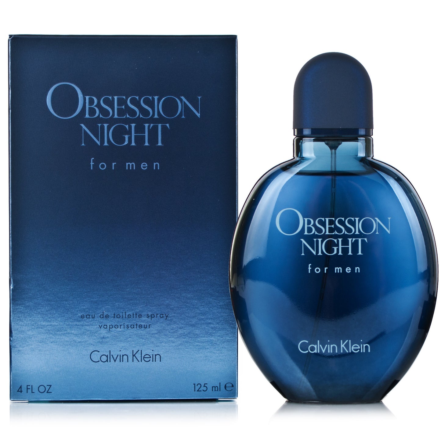 OBSESSION NIGHT 4 OZ EAU DE TOILETTE SPRAY FOR MEN