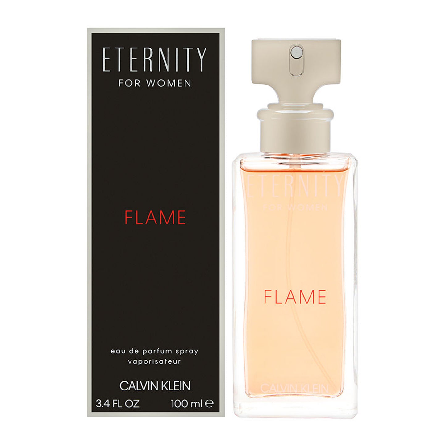 ETERNITY FLAME 3.4 EAU DE PARFUM SPRAY FOR WOMEN