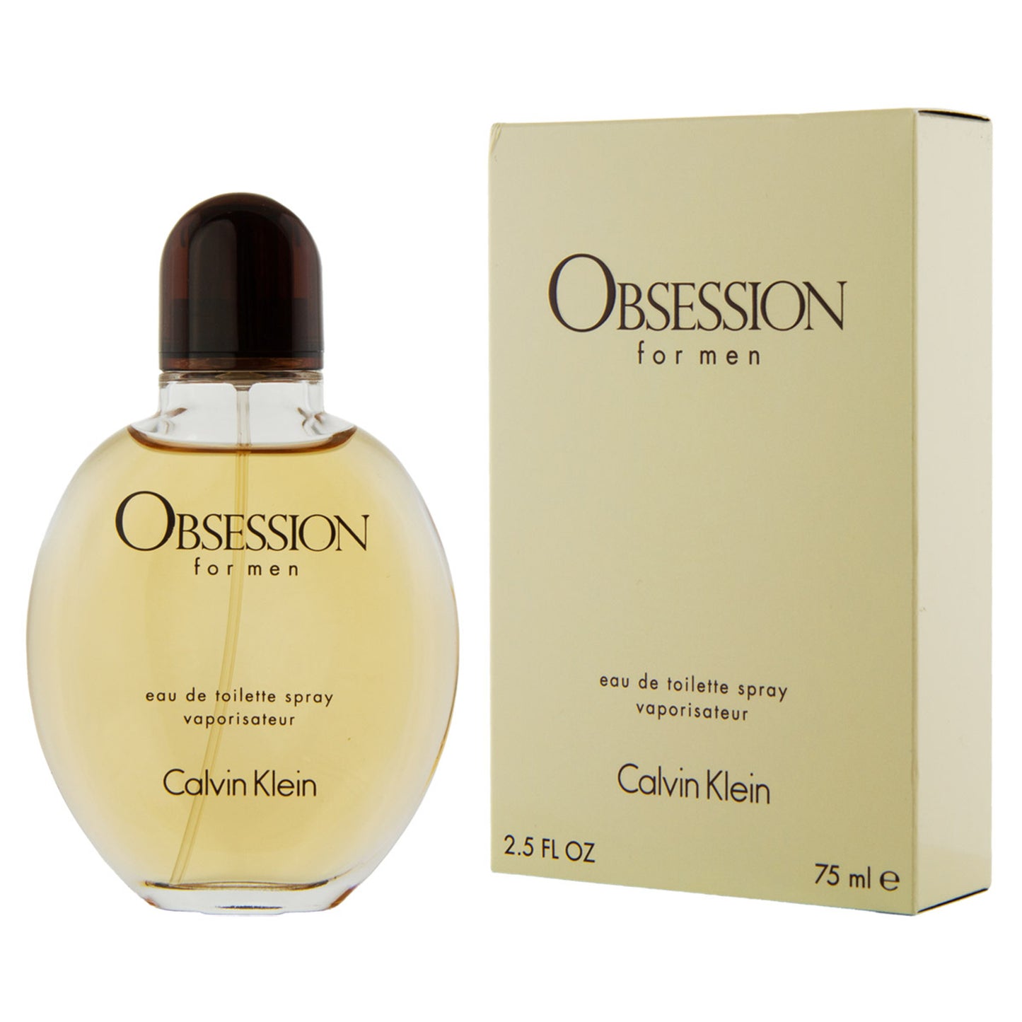 OBSESSION 2.5 EAU DE TOILETTE SPRAY FOR MEN.