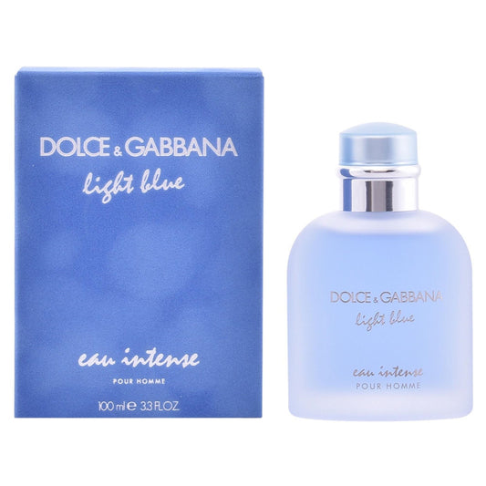 DOLCE & GABBANA LIGHT BLUE EAU INTENSE 3.3 EAU DE PARFUM SPRAY FOR MEN.