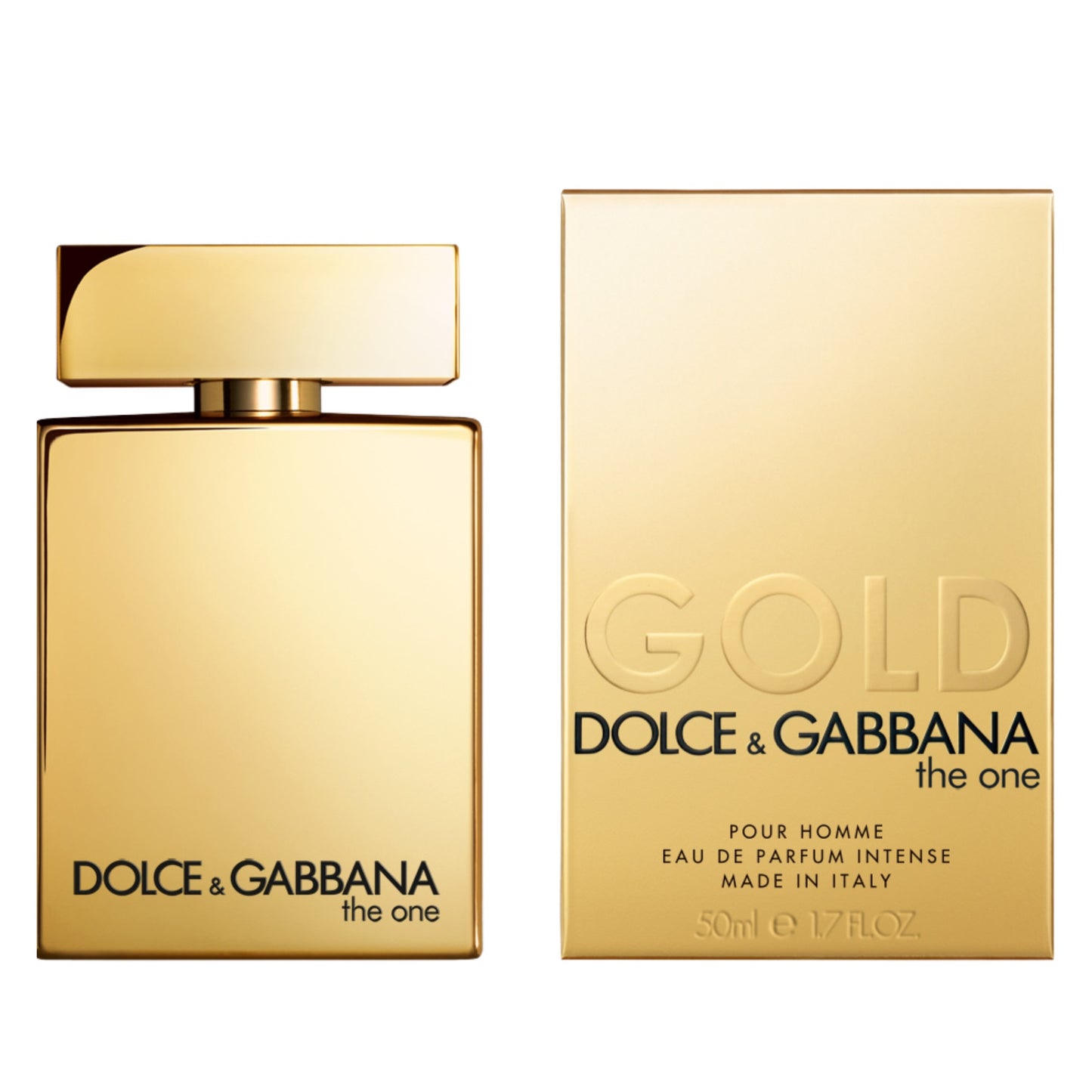 DOLCE & GABBANA THE ONE GOLD INTENSE 1.7 EAU DE PARFUM SPRAY FOR MEN