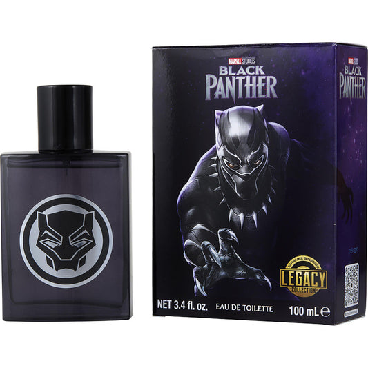 MARVEL BLACK PANTHER 3.4 EAU DE TOILETTE SPRAY.