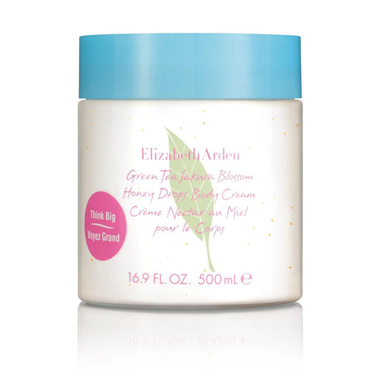 GREEN TEA SAKURA BLOSSOM HONEY DROPS 16.9 BODY CREAM