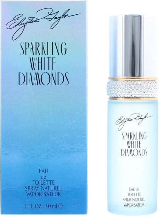 SPARKLING WHITE DIAMONDS 1 OZ EAU DE TOILETTE SPRAY