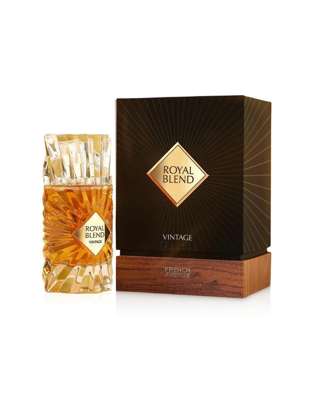 FRAGRANCE WORLD FRENCH AVENUE ROYAL BLEND VINTAGE 3.4 EXTRAIT DE PARFUM SPRAY