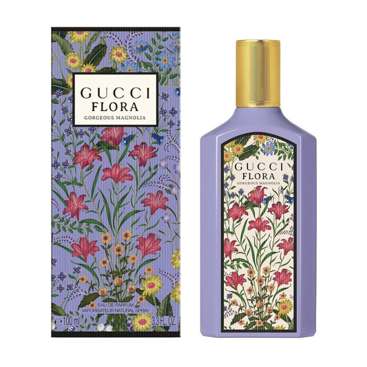 GUCCI FLORA GORGEOUS MAGNOLIA 3.3 EAU DE PARFUM SPRAY FOR WOMEN