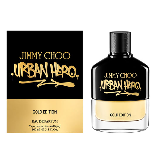 JIMMY CHOO URBAN HERO GOLD EDITION 3.4 EAU DE PARFUM SPRAY FOR MEN