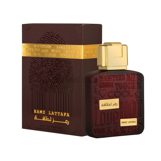 LATTAFA RAMZ GOLD 3.4 EAU DE PARFUM SPRAY FOR MEN