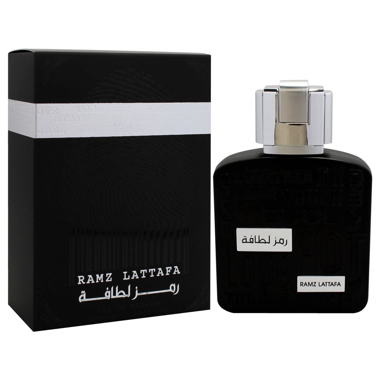 LATTAFA RAMZ SILVER 3.4 EAU DE PARFUM SPRAY FOR MEN