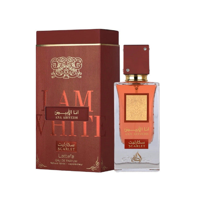 LATTAFA ANA ABIYEDH SCARLET 2.04 EAU DE PARFUM SPRAY FOR WOMEN