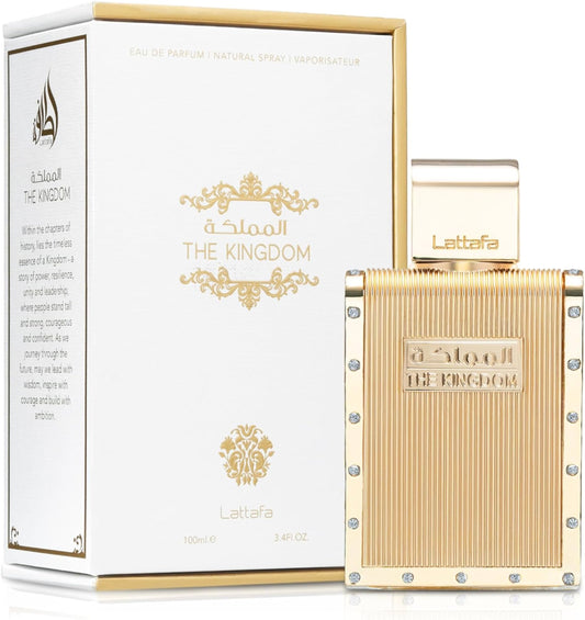 LATTAFA THE KINGDOM 3.4 EAU DE PARFUM SPRAY FOR MEN