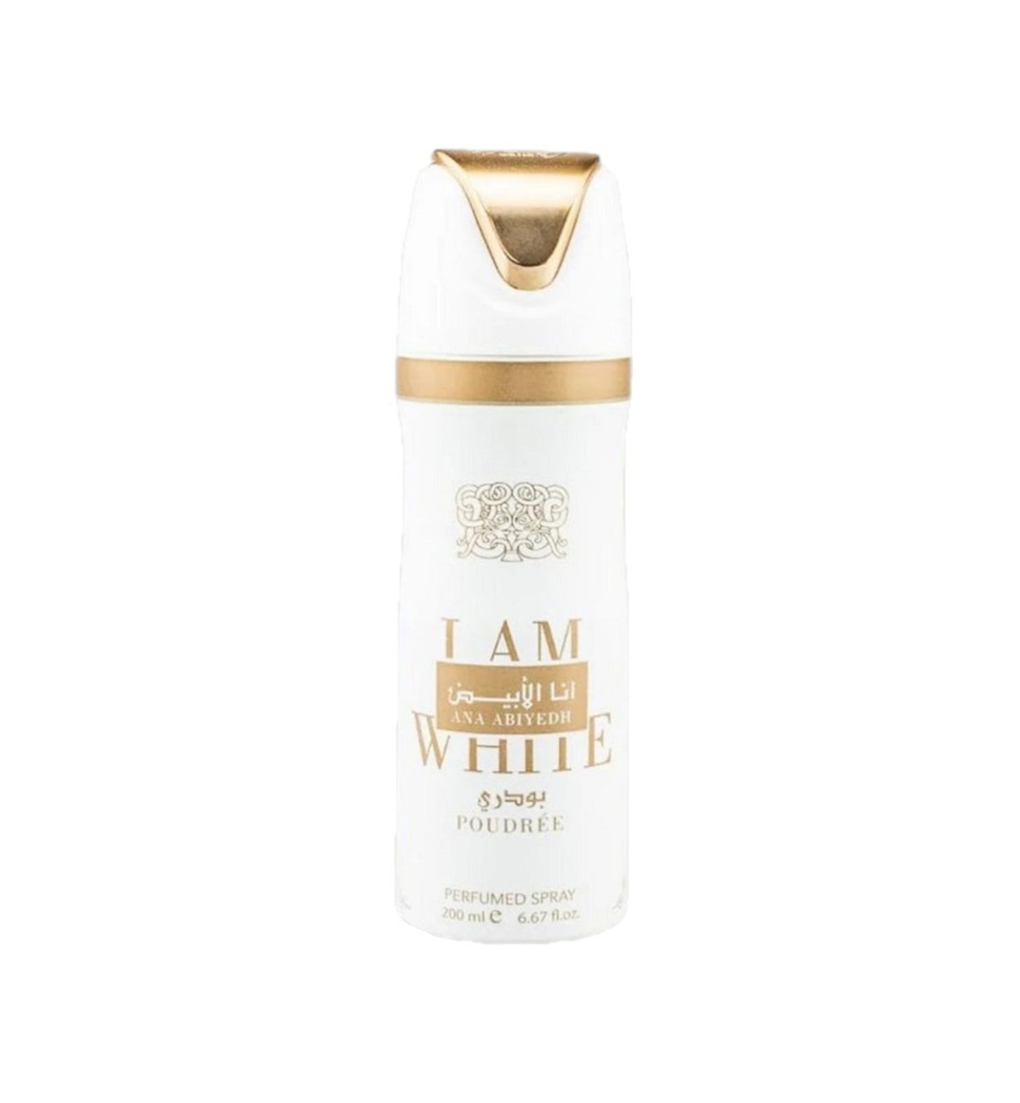 LATTAFA ANA ABIYEDH I AM WHITE POUDREE 6.7 PERFUMED SPRAY FOR WOMEN