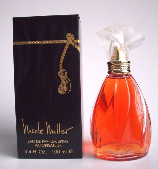 NICOLE MILLER 3.4 OZ EAU DE PARFUM SPRAY FOR WOMEN (BLACK)