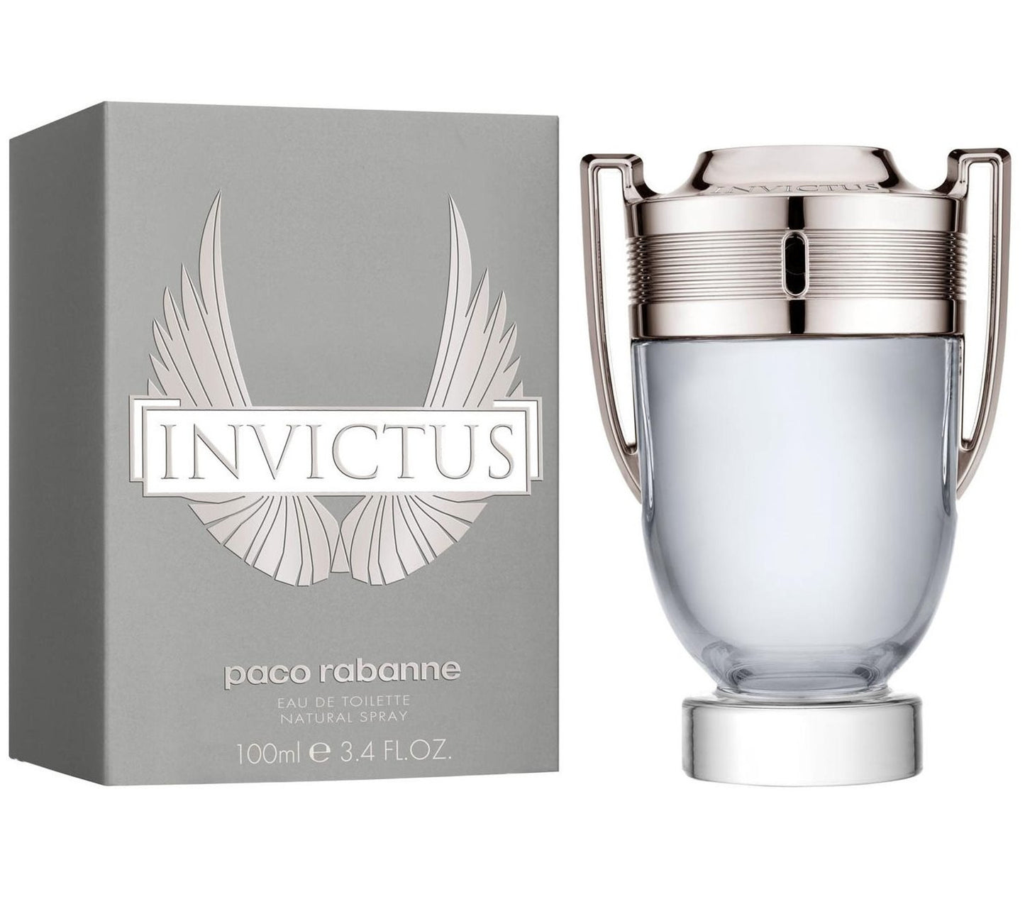 PACO RABANNE INVICTUS 3.4 EAU DE TOILETTE SPRAY FOR MEN