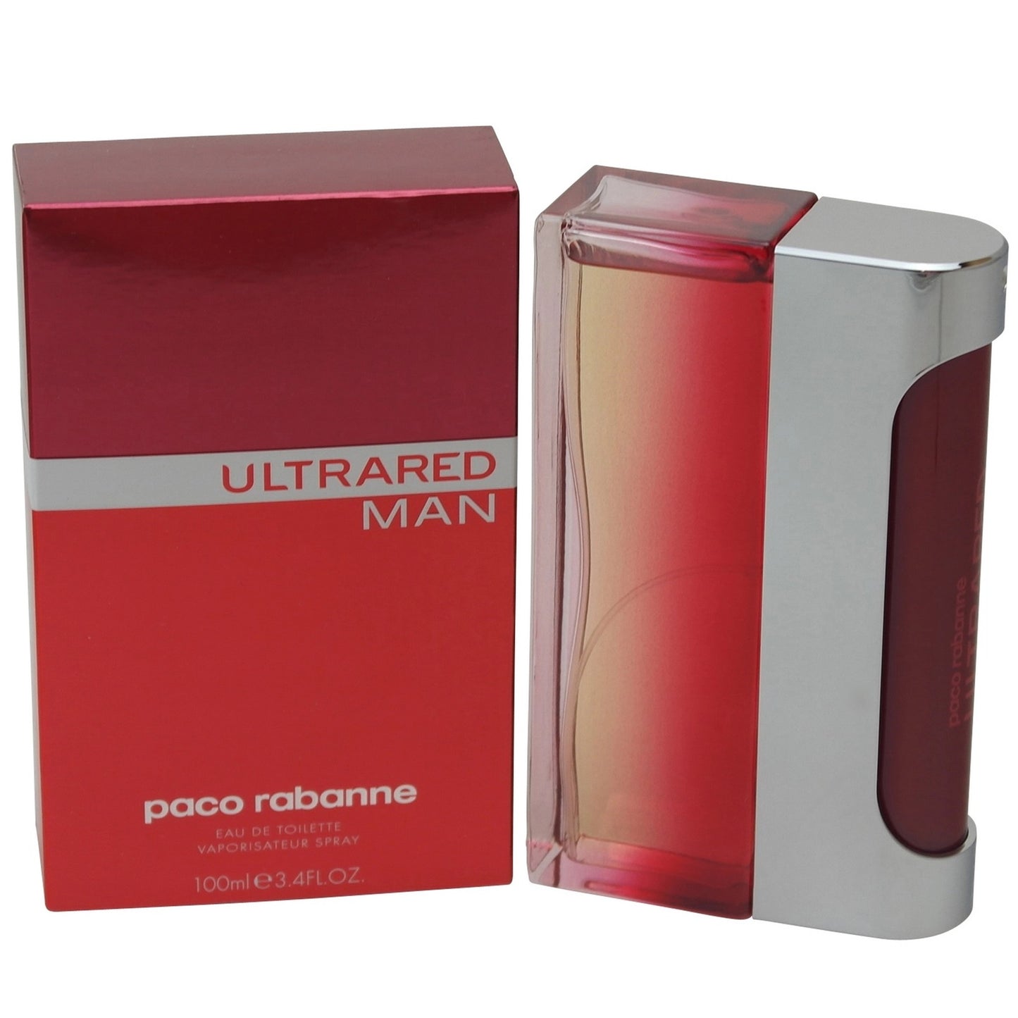 PACO RABANNE ULTRARED 3.4 EAU DE TOILETTE SPRAY FOR MEN