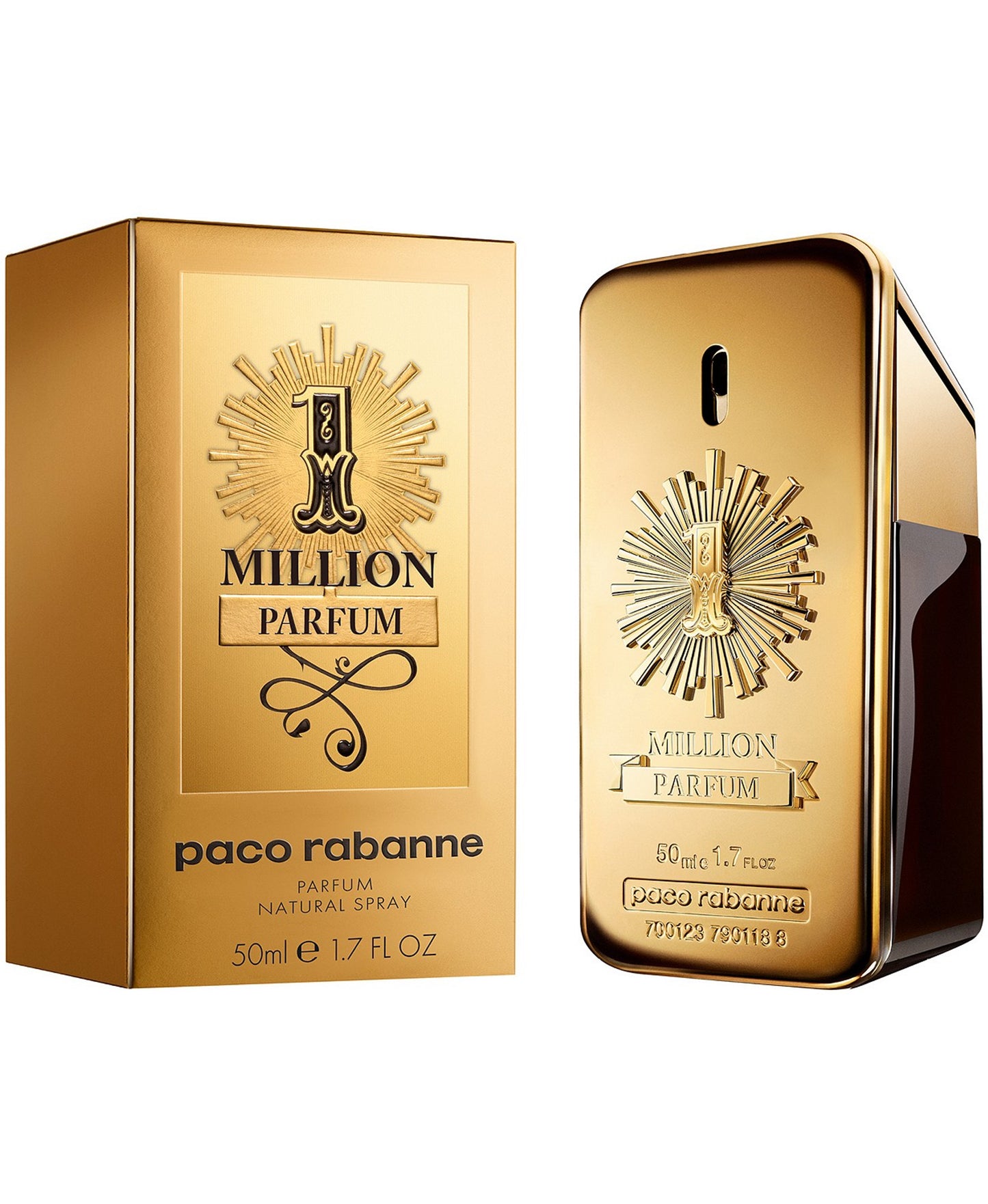 PACO RABANNE ONE MILLION PARFUM 1.7 PARFUM SPRAY FOR MEN