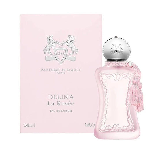 PARFUMS DE MARLY DELINA LA ROSEE 1 OZ EAU DE PARFUM SPRAY FOR WOMEN.