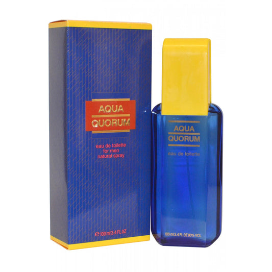 AQUA QUORUM 3.4 EAU DE TOILETTE SPRAY FOR MEN