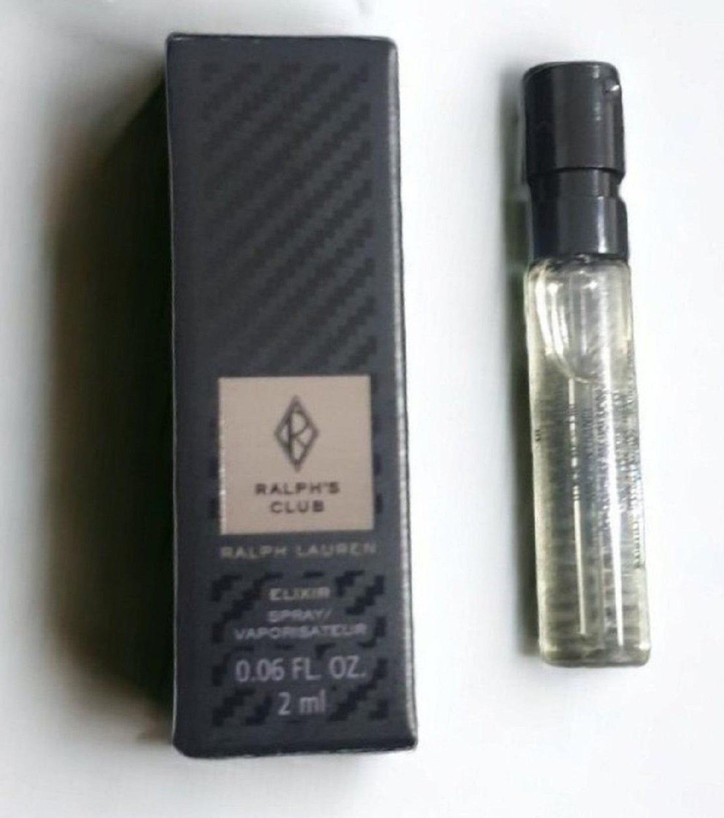 RALPH LAUREN RALPH'S CLUB ELIXIR 0.06 PARFUM SPRAY VIAL FOR MEN