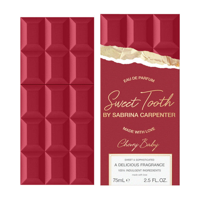 SABRINA CARPENTER SWEET TOOTH CHERRY BABY 2.5 EAU DE PARFUM SPRAY FOR WOMEN