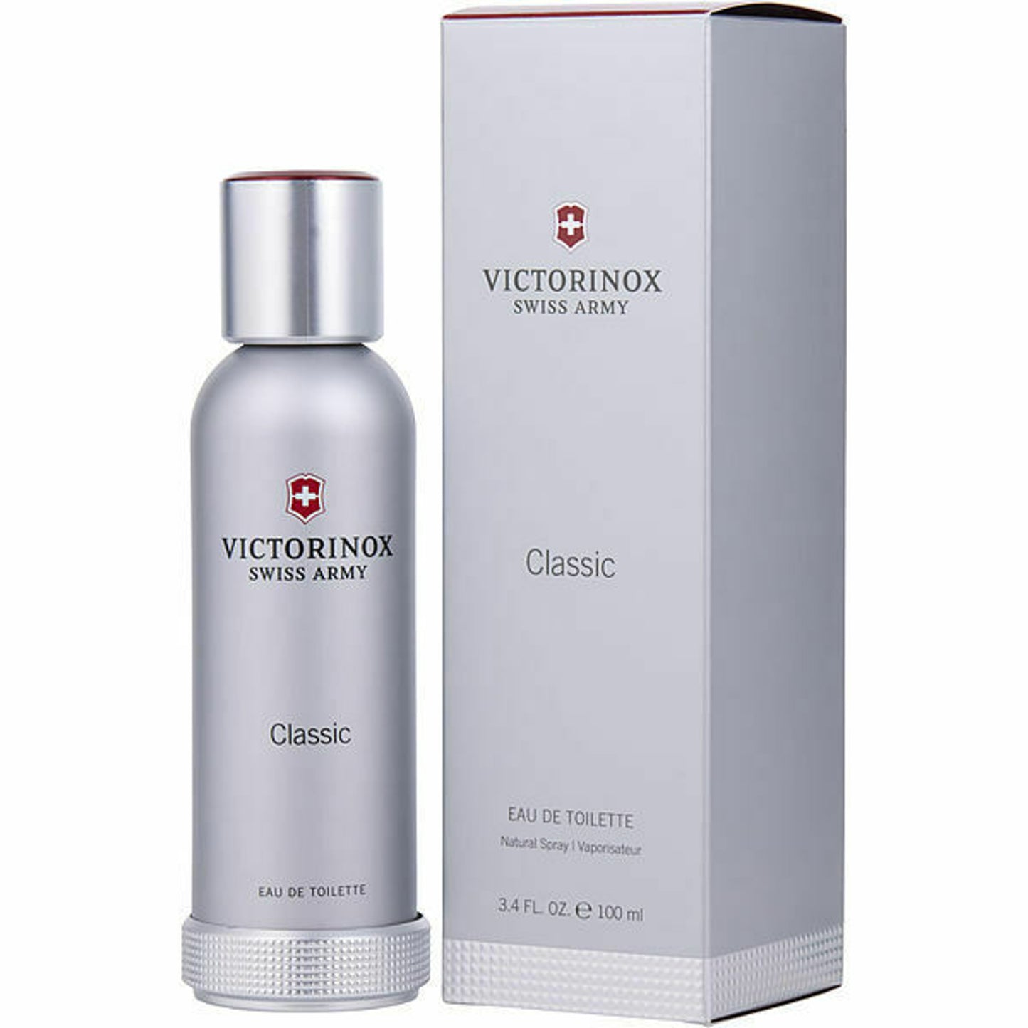 SWISS ARMY VICTORINOX 3.4 EAU DE TOILETTE SPRAY FOR MEN NEW