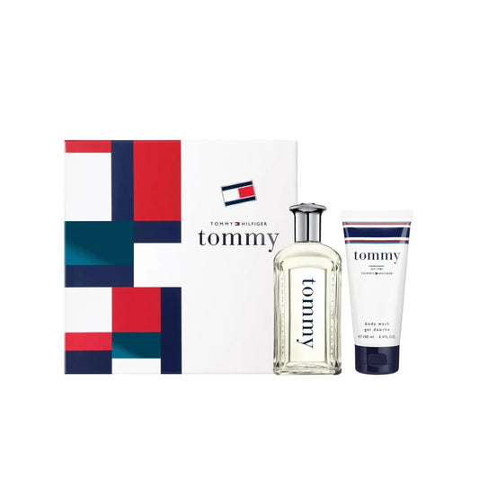 TOMMY BOY 2 PCS SET: 3.4 EAU DE TOILETTE SPRAY + 3.4 BODY WASH