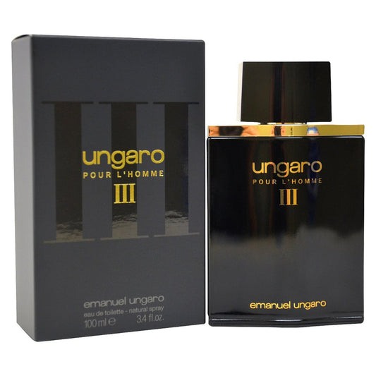 UNGARO THREE 3.4 EAU DE TOILETTE SPRAY FOR MEN