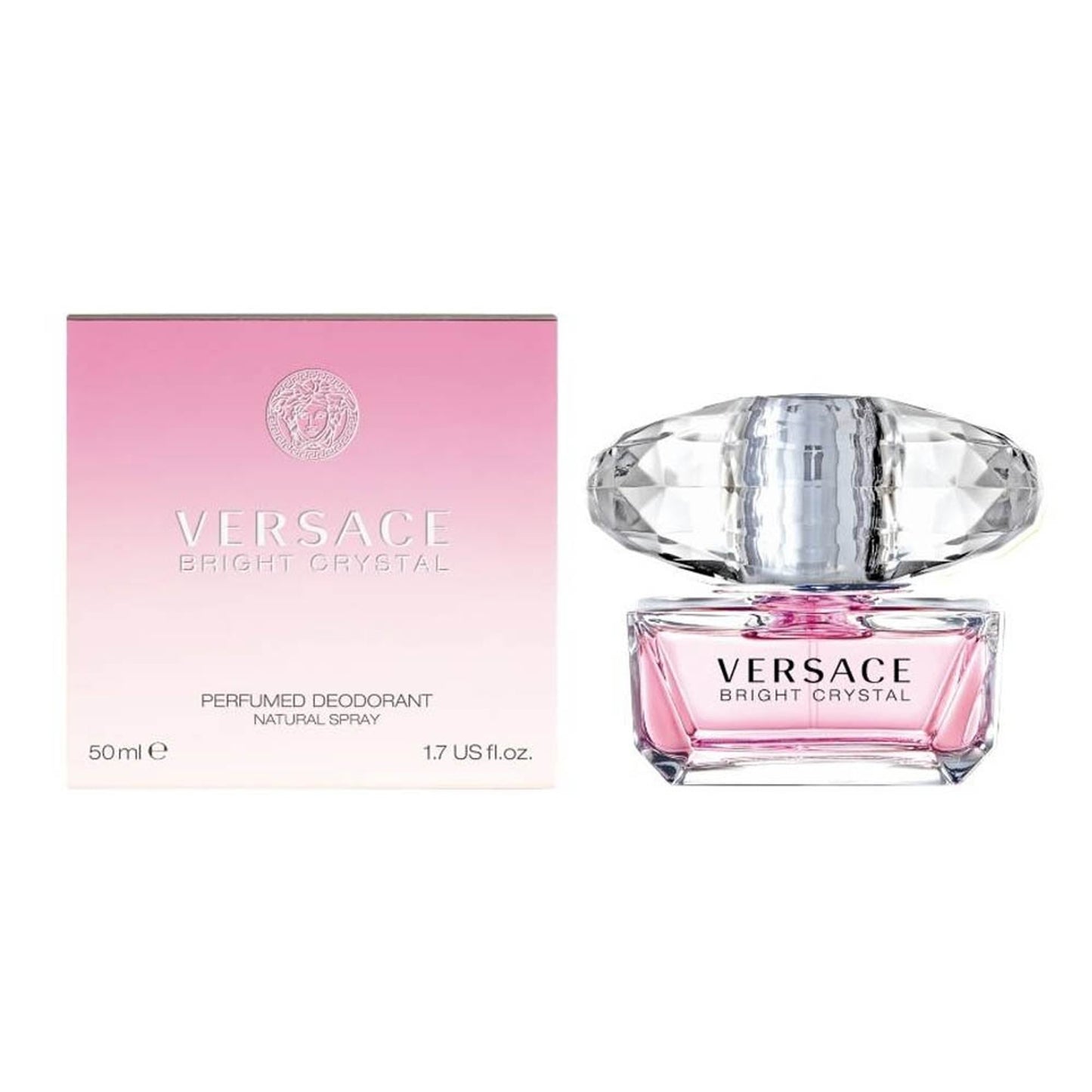 VERSACE BRIGHT CRYSTAL 1.7 DEODORANT SPRAY FOR WOMEN