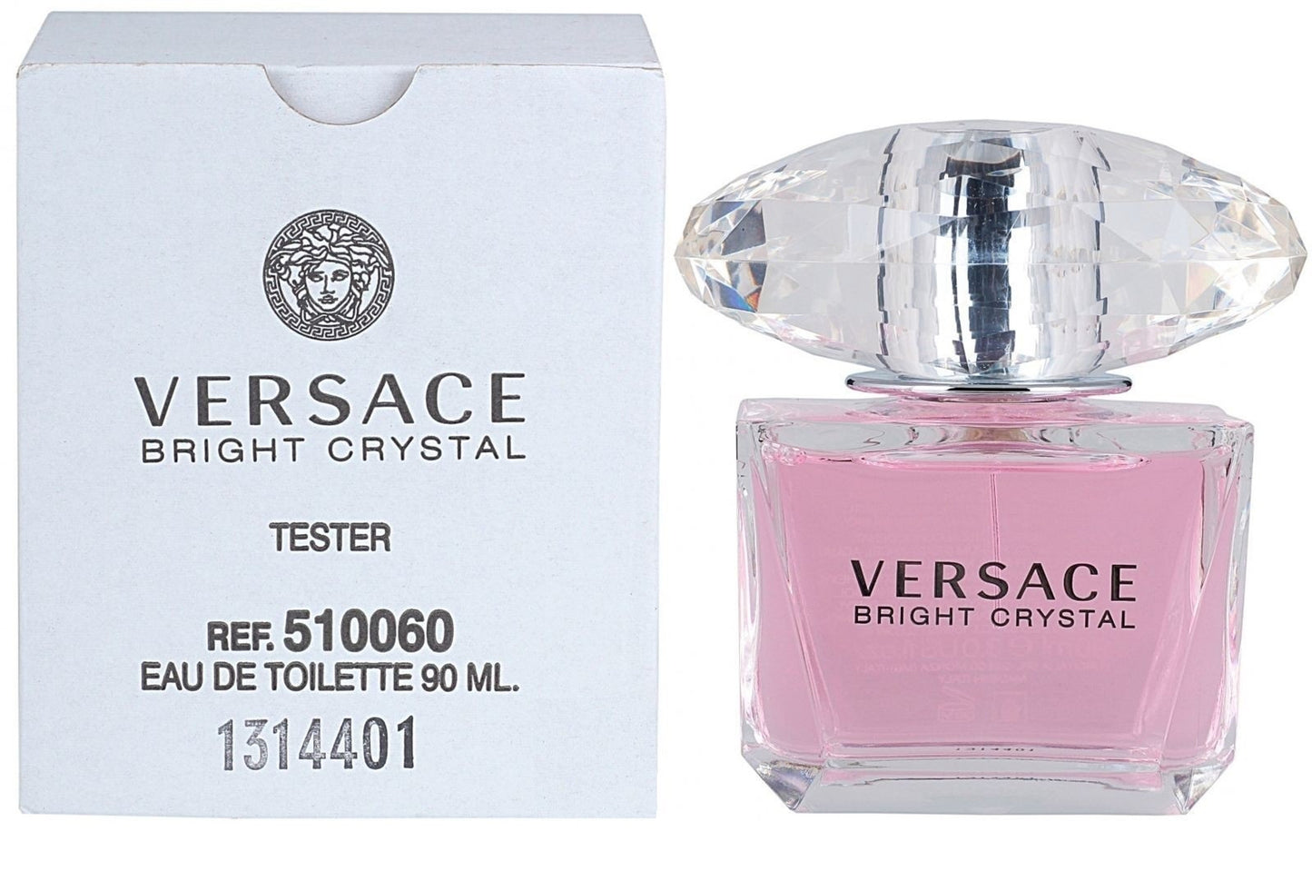 VERSACE BRIGHT CRYSTAL TESTER 3 OZ EAU DE TOILETTE SPRAY