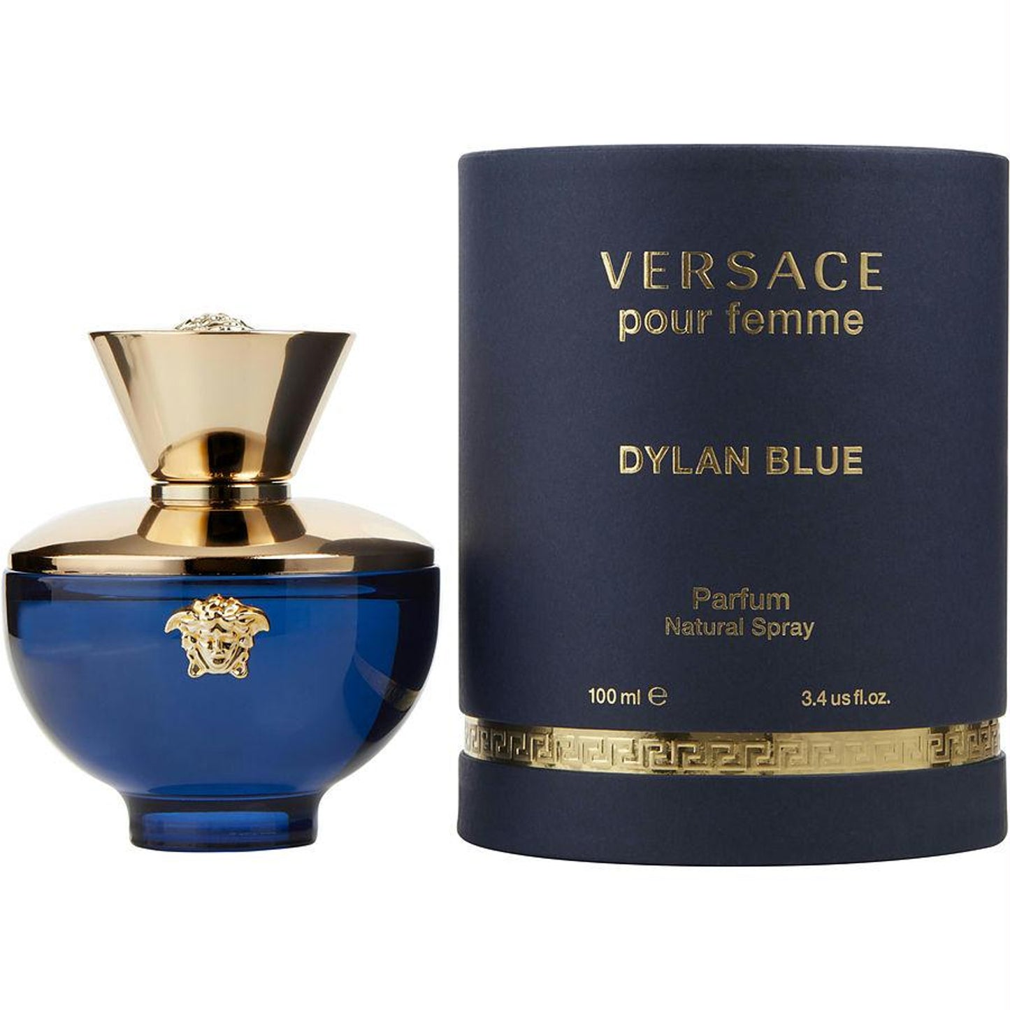 VERSACE DYLAN BLUE 3.4 EAU DE PARFUM SPRAY FOR WOMEN