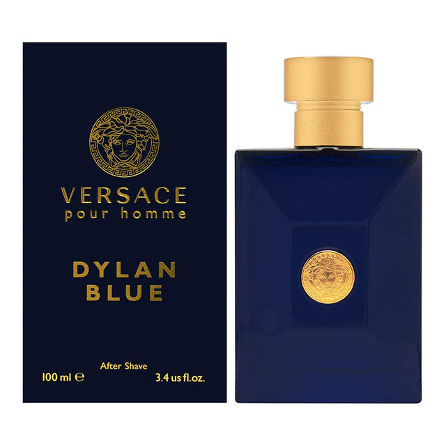 VERSACE DYLAN BLUE 3.4 AFTER SHAVE LOTION FOR MEN