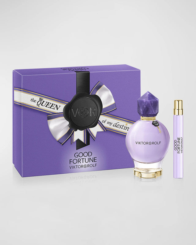 GOOD FORTUNE V&R 2 PCS SET FOR WOMEN: 3.04 EAU DE PARFUM SPRAY + 0.34 EAU DE PARFUM SPRAY