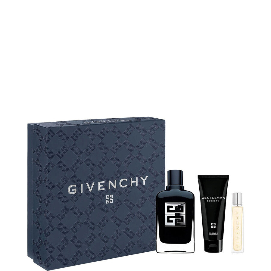 GIVENCHY GENTLEMAN SOCIETY 3 PCS SET: 3.4 EAU DE PARFUM SPRAY + 2.5 SHOWER GEL + 0.42 EAU DE PARFUM SPRAY