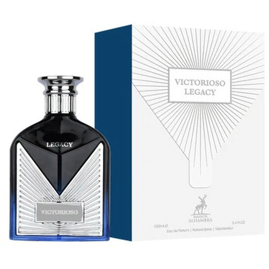 LATTAFA ALHAMBRA VICTORIOSO LEGACY 3.4 EAU DE PARFUM SPRAY FOR MEN