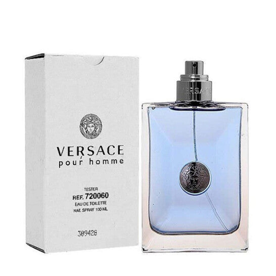 VERSACE POUR HOMME TESTER 3.4 EAU DE TOILETTE SPRAY